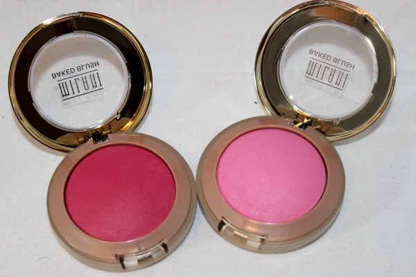 Milani Cosmetics Matte Baked Blush Bella Rosa and Pink Deliziosa