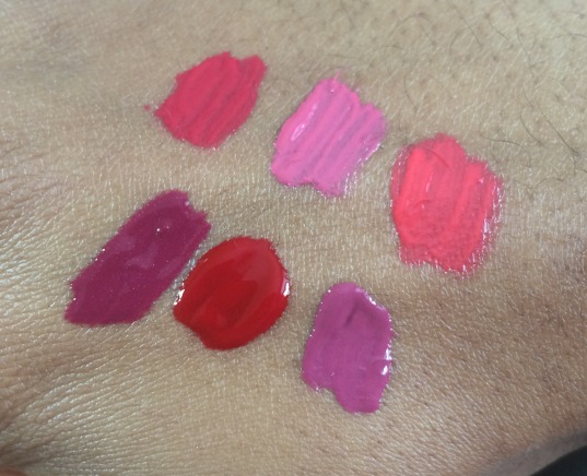 Milani Cosmetics Power Lip Swatches