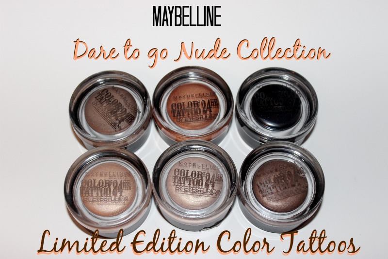 Maybelline Color Tattoos, Dare to Go Nude, Color Tattoos, Maybelline 
