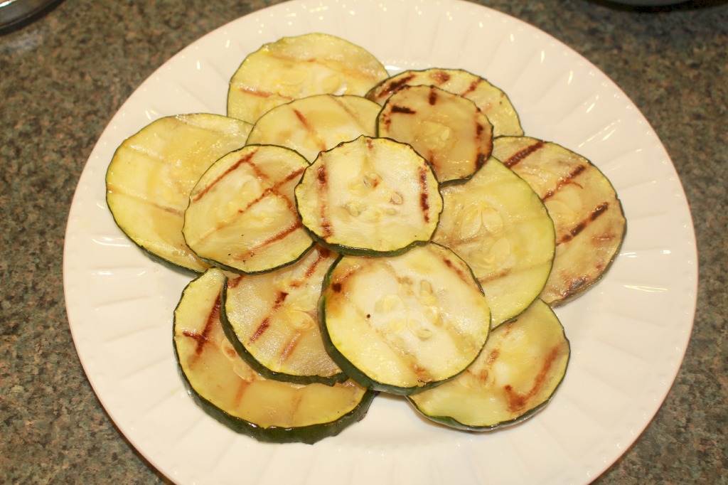 Grilled Zucchini on Plate Zucchini Tacos.jpg