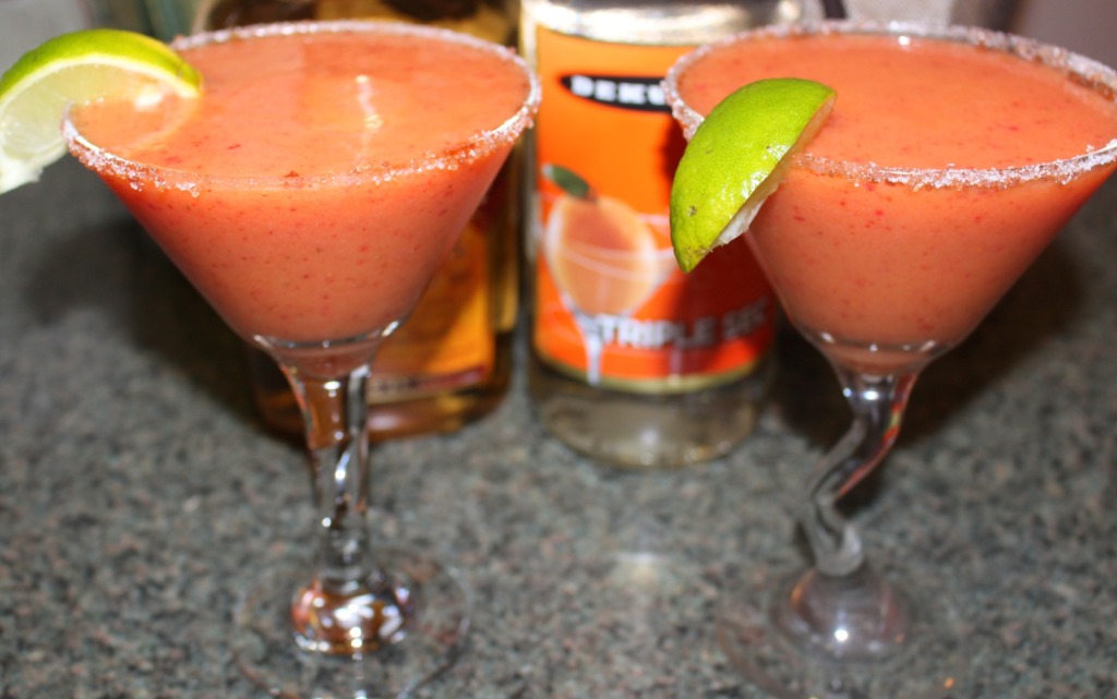 Mango Strawberry Margarita