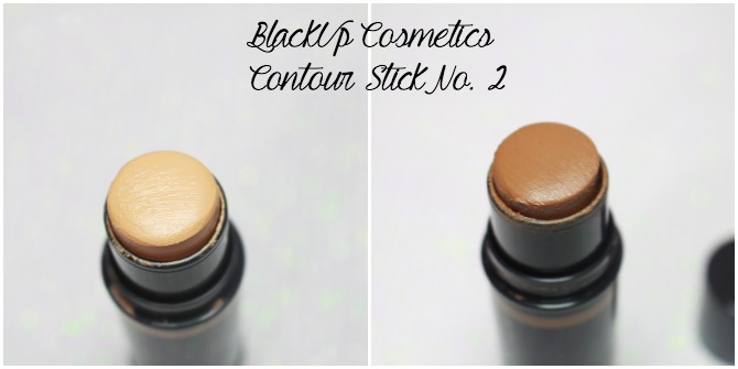 Black Up Cosmetics Contour Stick No 2 Ends